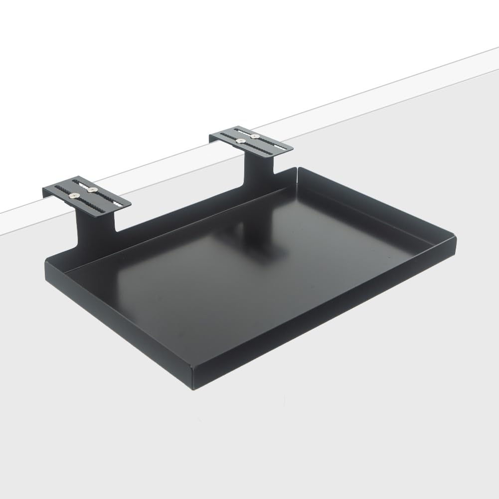AKBFOX Office Cubicle Shelf - 8.3'' x 5.5'' x 1.7'' Storage Organizer Floating Corner Rack Hanging