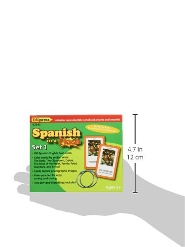 Edupress Spanish in a Flash Set 1 (EP-2342)