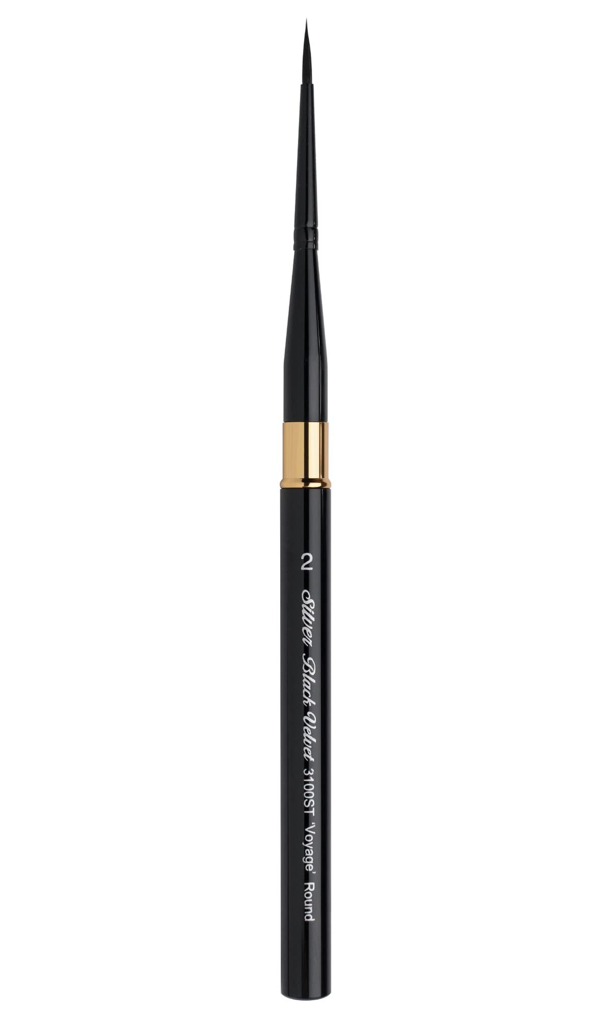 Silver Brush Limited Black Velvet Voyage Round Watercolor Brush, Size 2