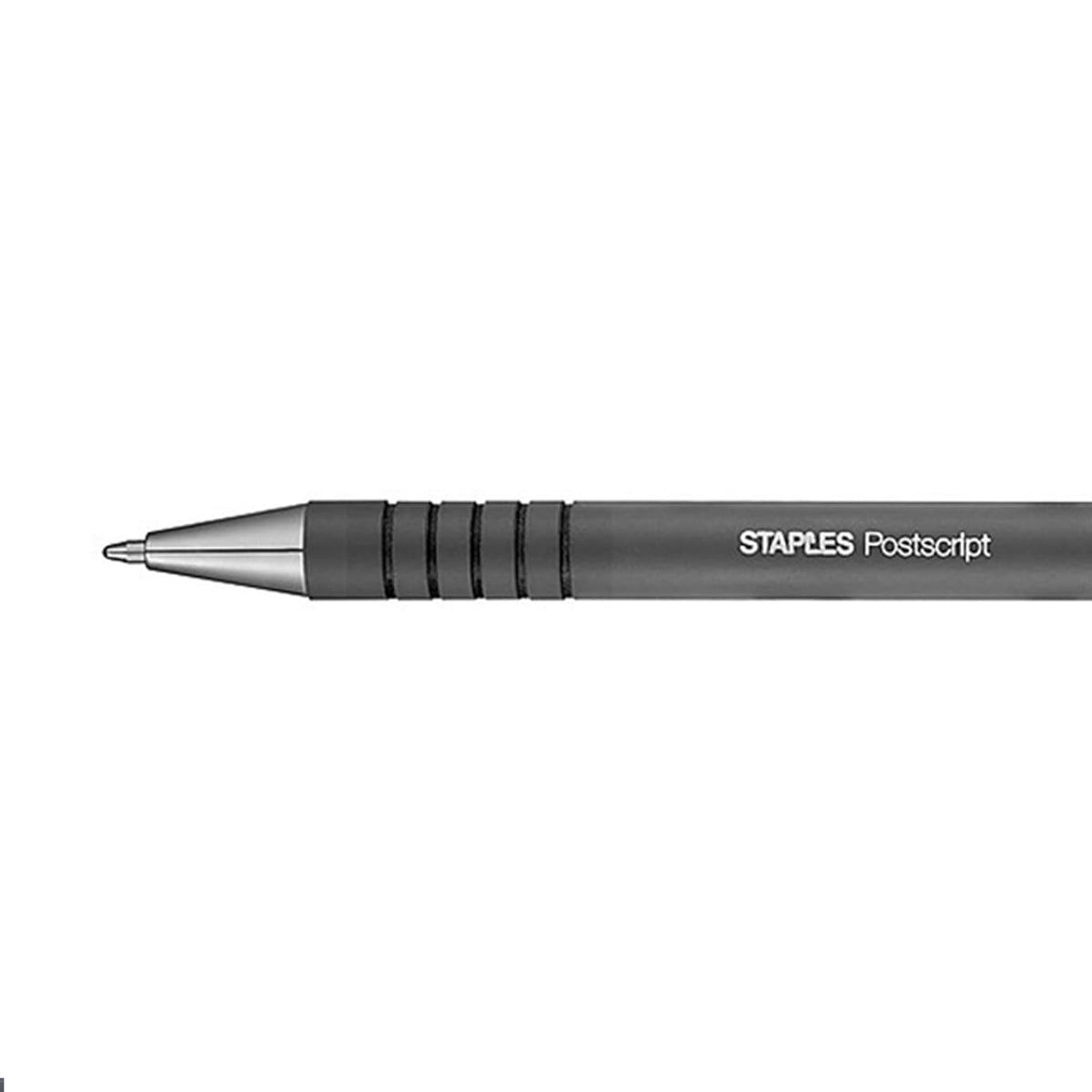 STAPLES Retractable Ballpoint Pens, Medium Point 1.0mm, Black Ink, 36 Pack – Postscript Reliable