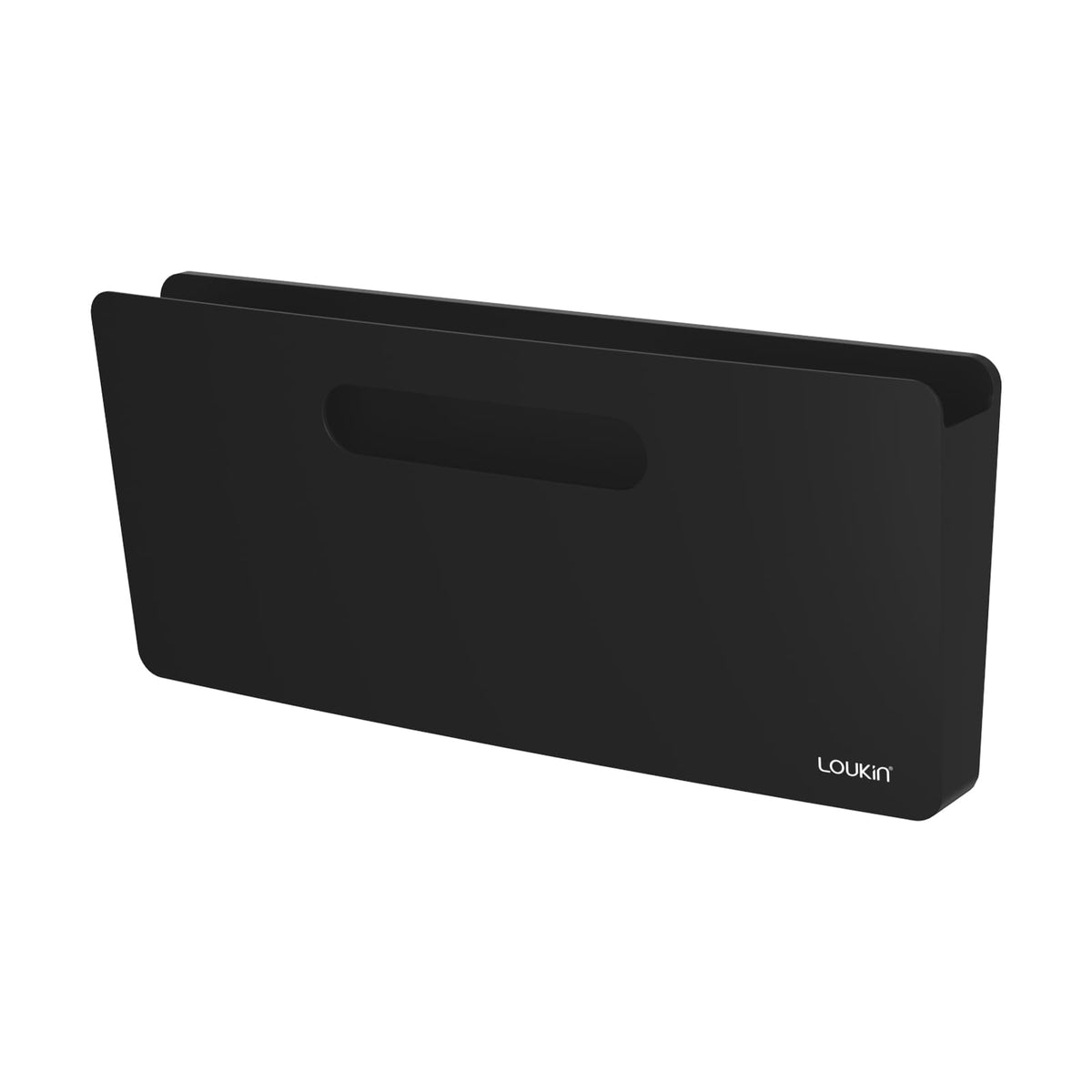 loukin Magnetic File Holder, Wall Mount Paper Organizer, 3 Mount Options