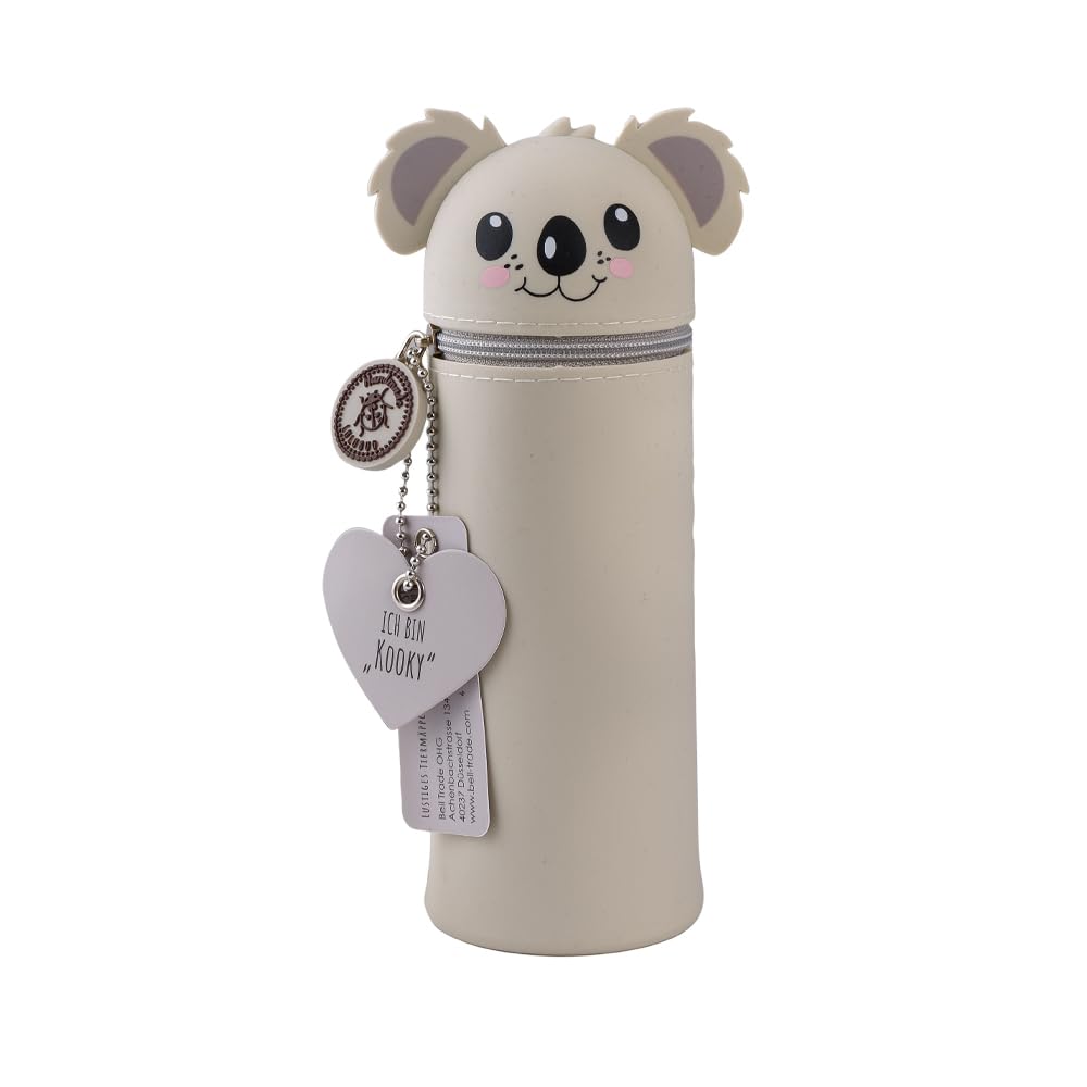 Lulubug Silicone Pencil Case, koala, L, koala