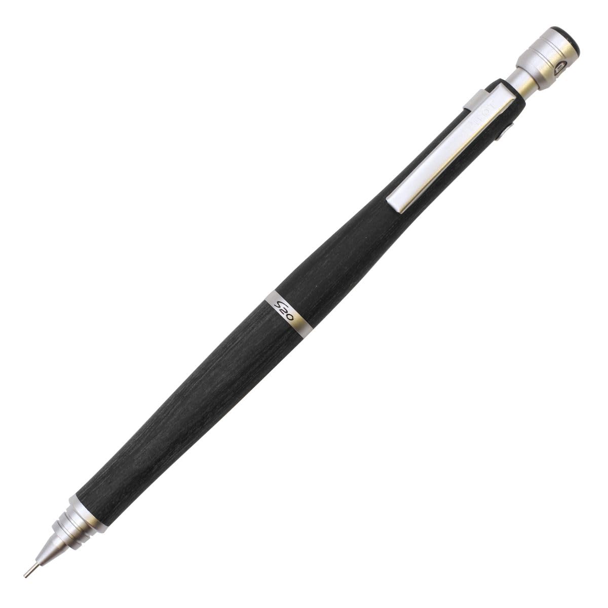 Pilot P-HPS2SK-B5 S20 Mechanical Pencil, 0.5mm, Black