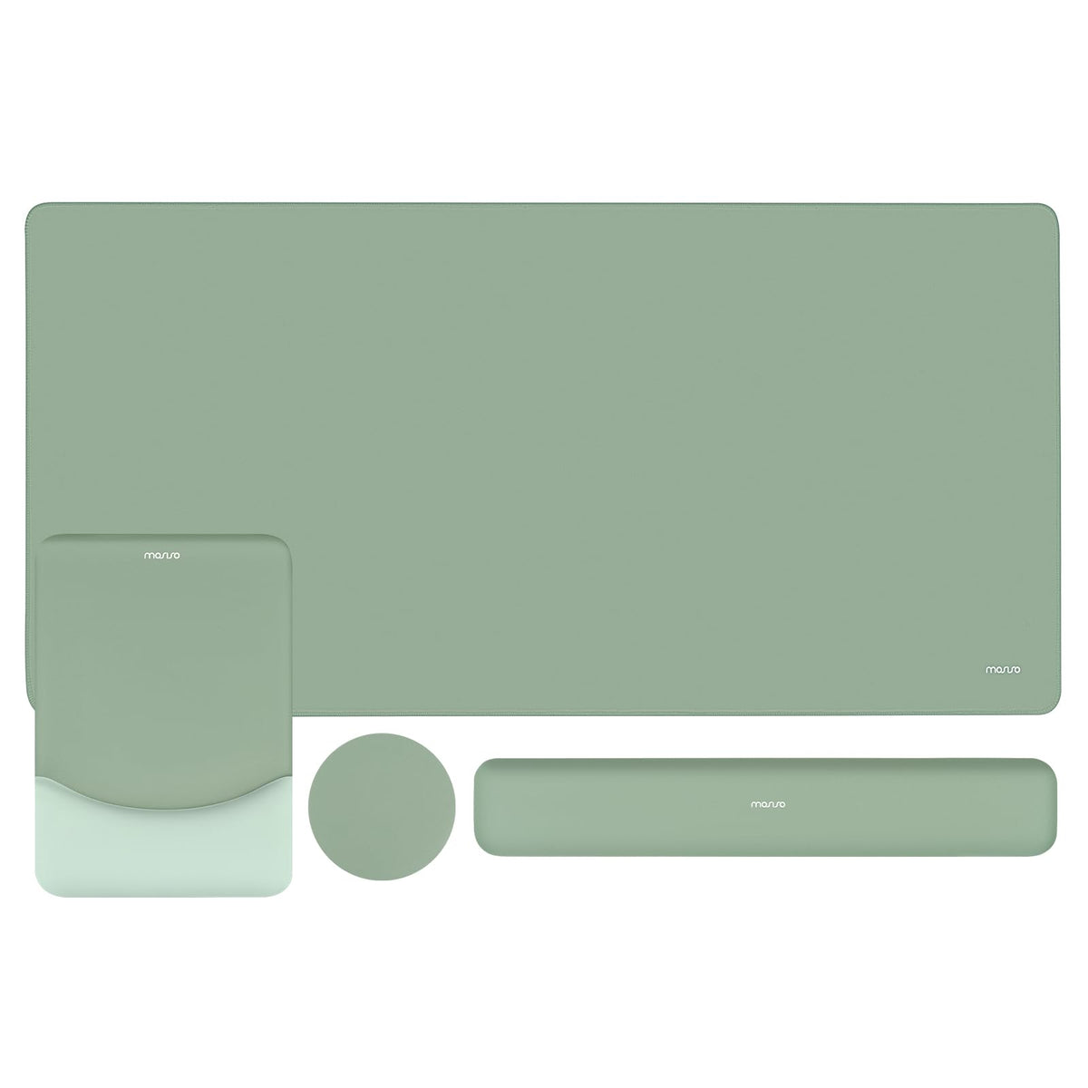 MOSISO Keyboard Mouse Pad Set, Large Gaming Mouse Pad&Keyboard Wrist Rest