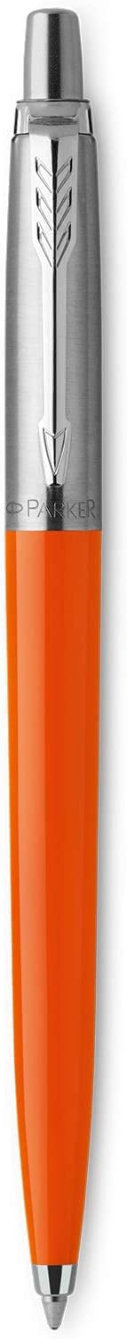 Parker Jotter Originals Ballpoint Pen Collection, '90s Retro Orange Finish, Medium Point, Black