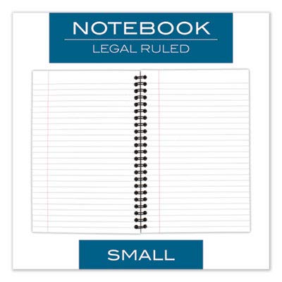 Cambridge Limited Business Notebook, Legal Ruled Paper, 5" x 8", 80 Sheets, Flexible Soft Touch