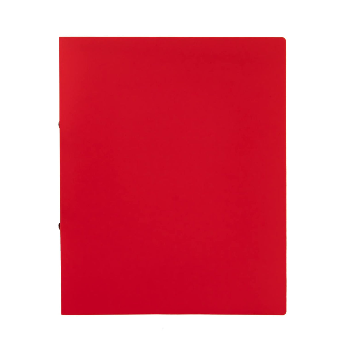Idena 10432 Ring Binder in DIN A4 Format, with 2-Ring Mechanism, 20 mm Spine Width, Red, 1 Piece