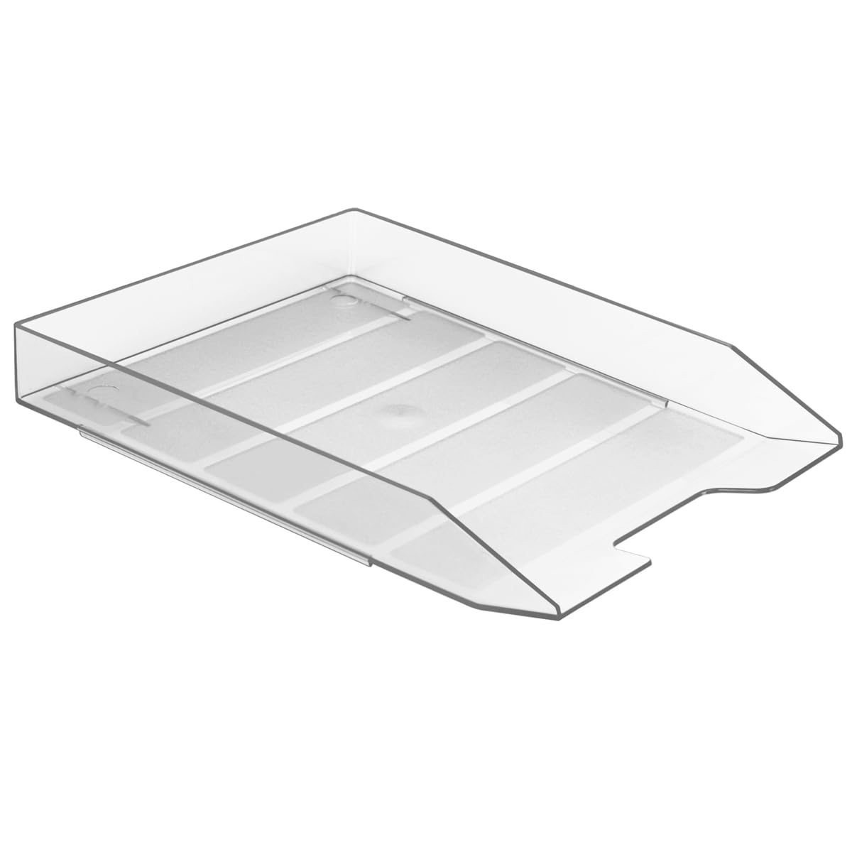 Acrimet Stackable Letter Tray Front Load, Letter Size, Stacking Document Desk Office Paper