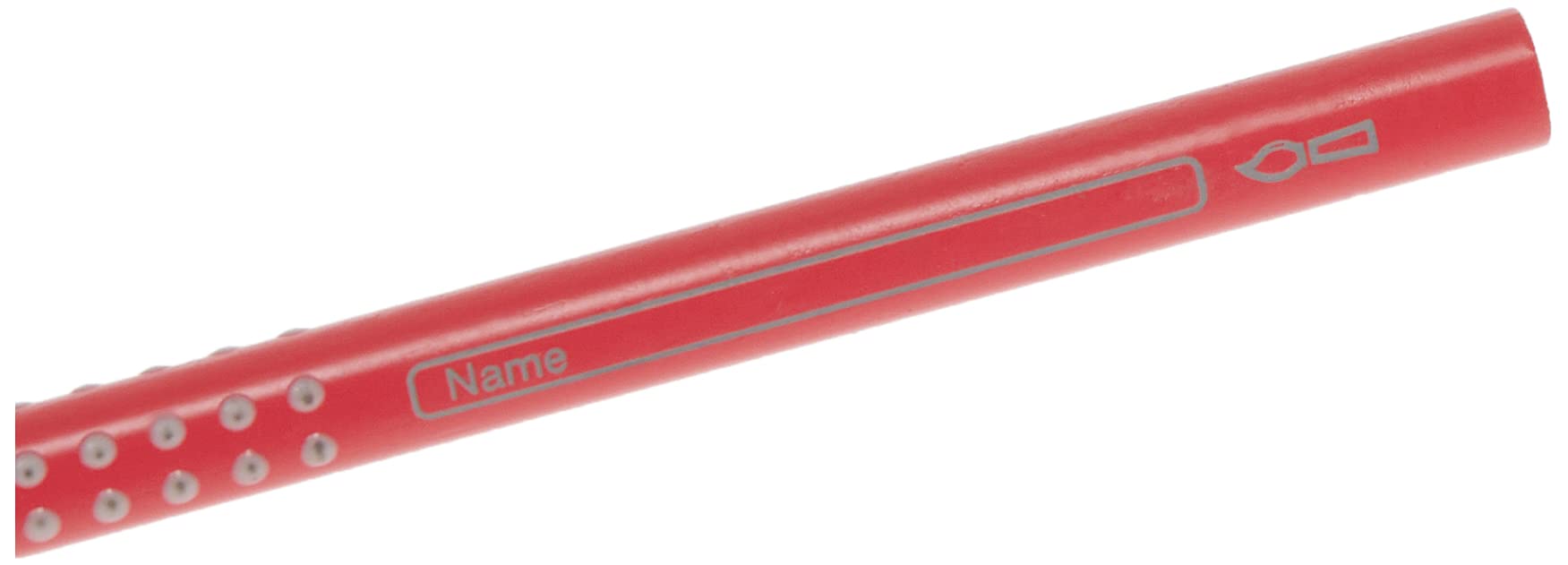 Faber-Castell F112421 Colour Grip Crayon, Red
