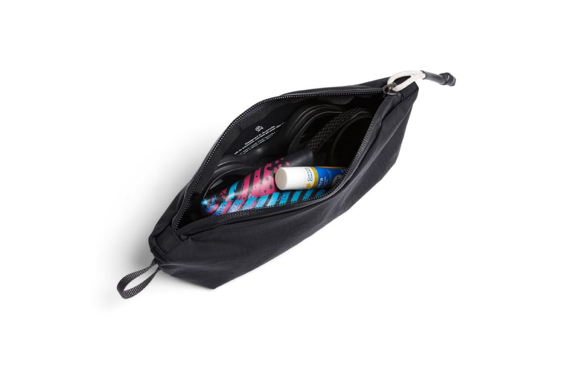 Bellroy Lite Pouch Duo, Lightweight Pencil Case - Black