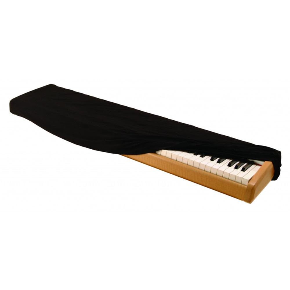 OnStage On-Stage Keyboard Dust Cover for 88 Key Keyboards, Black