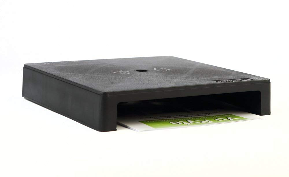 Vu Ryte Stackable 2 Inch Computer Monitor Riser Stand, VuRyser 2, Black, VUR 4855 (Single)