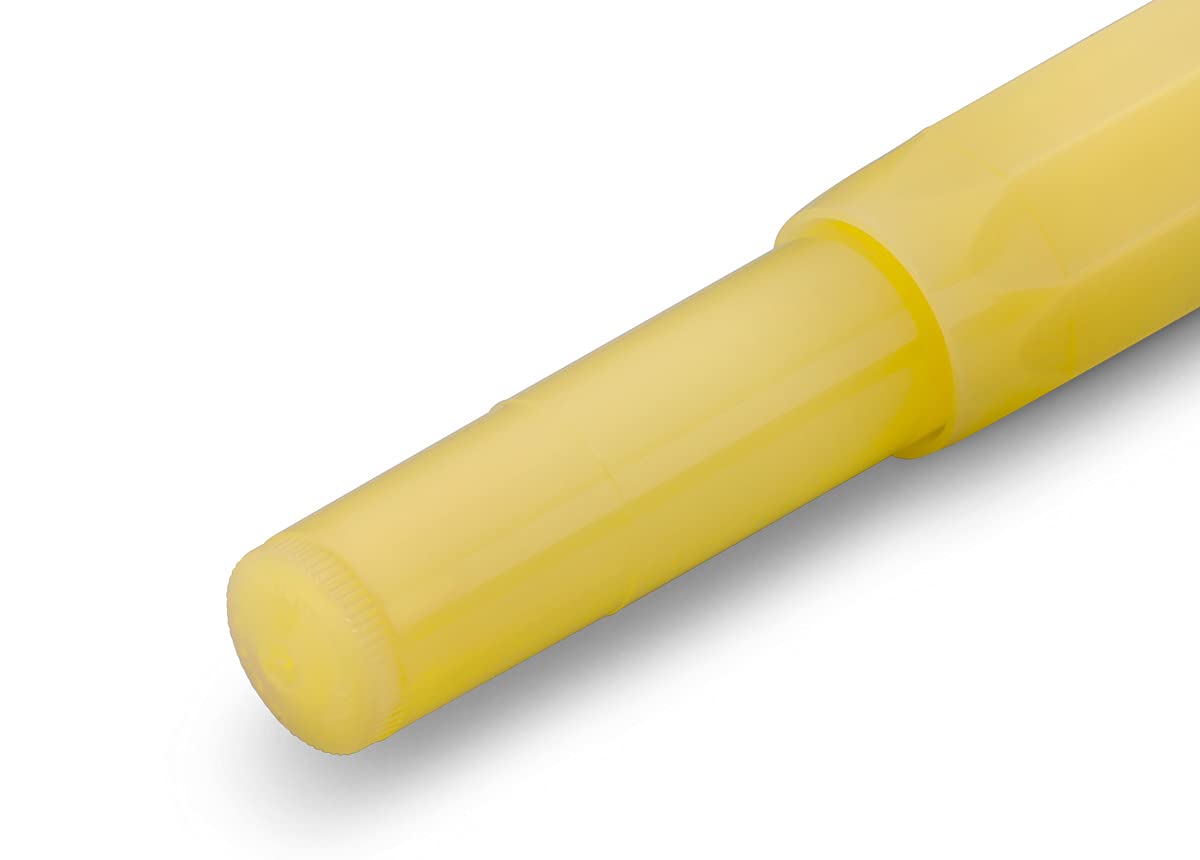 Kaweco FROSTED SPORT Rollerball Sweet Banana I Gel/Ballpoint Pen Including 0.7 mm Refill I in