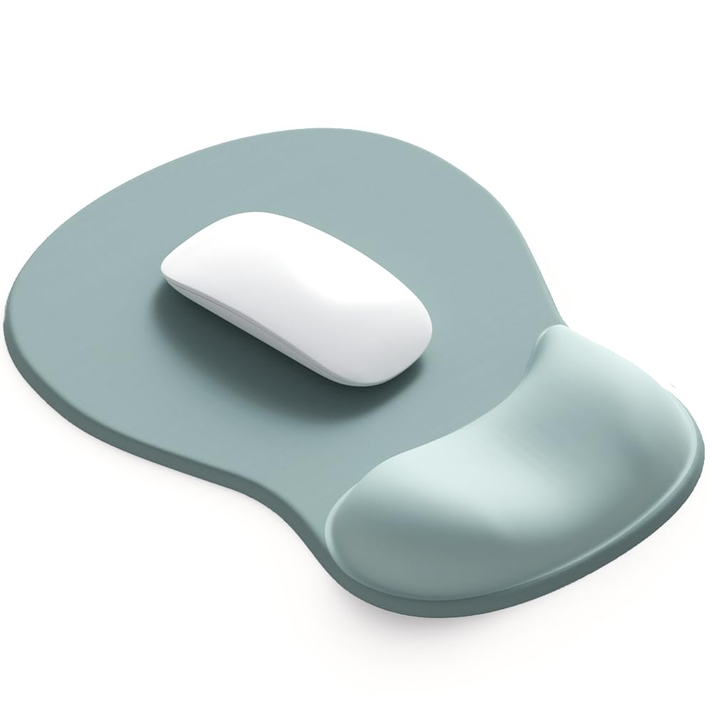 ErgoComfort Gel Wrist Rest Mouse Pad-Ergonomic Office Mousepad with Wrist Support-Non-Slip, Design