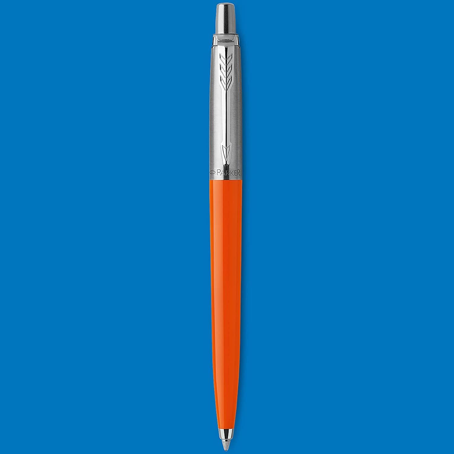 Parker Jotter Originals Ballpoint Pen Collection, '90s Retro Orange Finish, Medium Point, Black