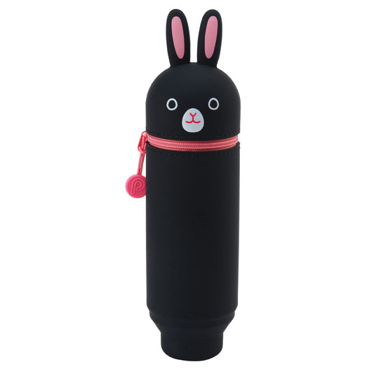 LIHIT LAB Kawaii Japanese Rabbit Stand Up Pencil Case For School Office College, Cute School