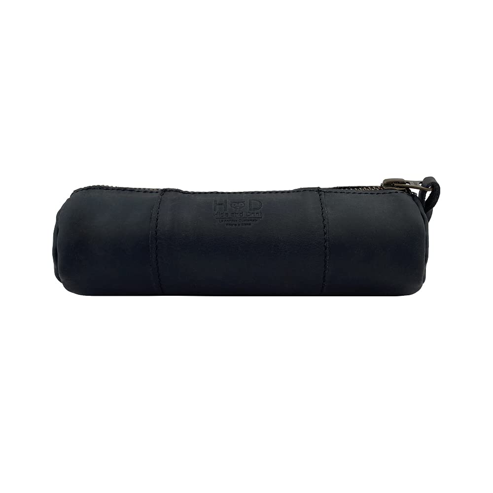 Hide & Drink, Rustic Cylinder Case for Keys, Office Supplies, Change, Personal Items, Cables &