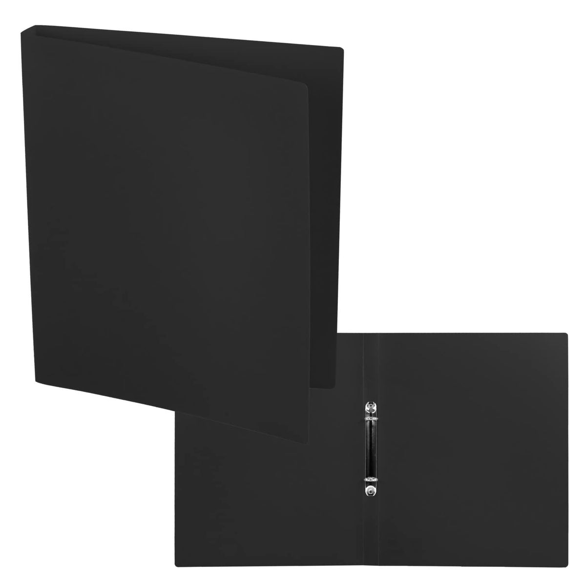 Idena 10428 - Ring Binder in DIN A4 Format, 2-Ring Mechanism with 16 mm Diameter, 20 mm Spine