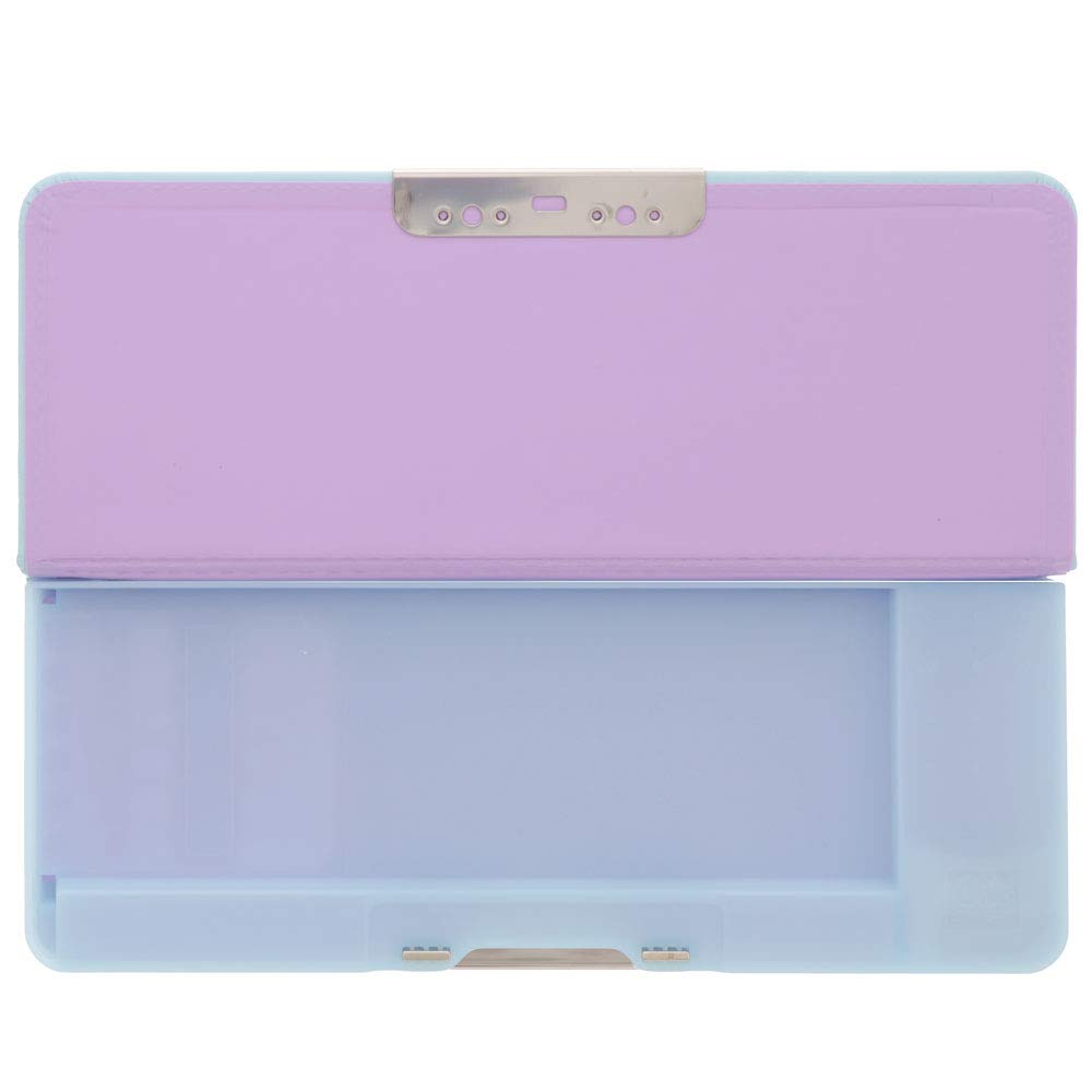 Sun-Star S1313428 Compact Pencil Case, Stationery, Light Blue