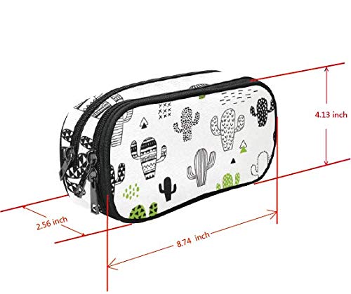 ANANGTEE Soccer Pencil Pouch Case for Boys Girls 3 Compartments Goth 10
