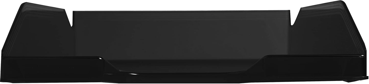 Exacompta - Ref 113014D - ECOBlack Letter Tray Combo Midi - 347 x 255 x 65mm in Size, Suitable for