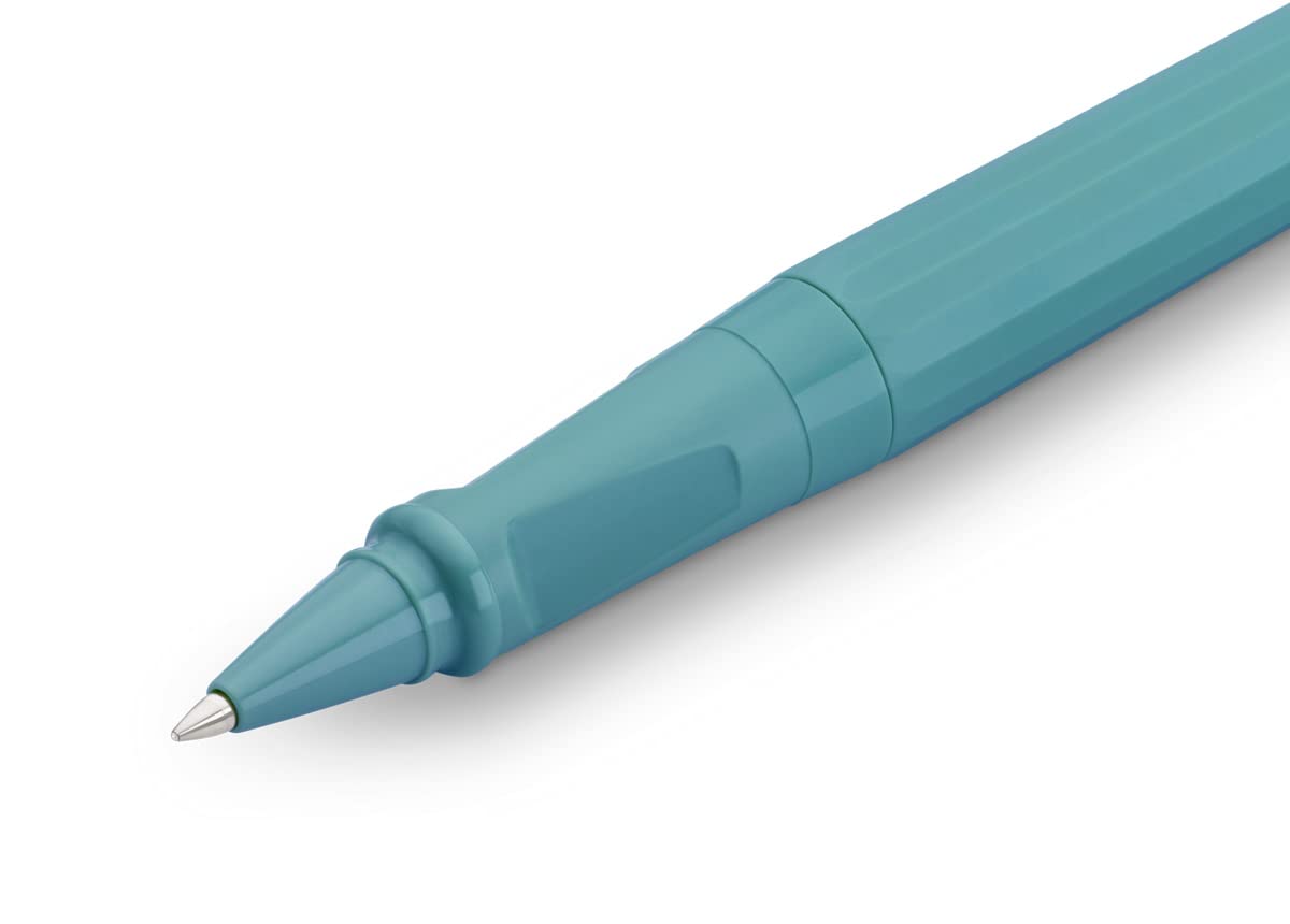Kaweco Perkeo Rollerball Pen Breezy Teal I Gel Pen with Refill for School I Beginner Roller with