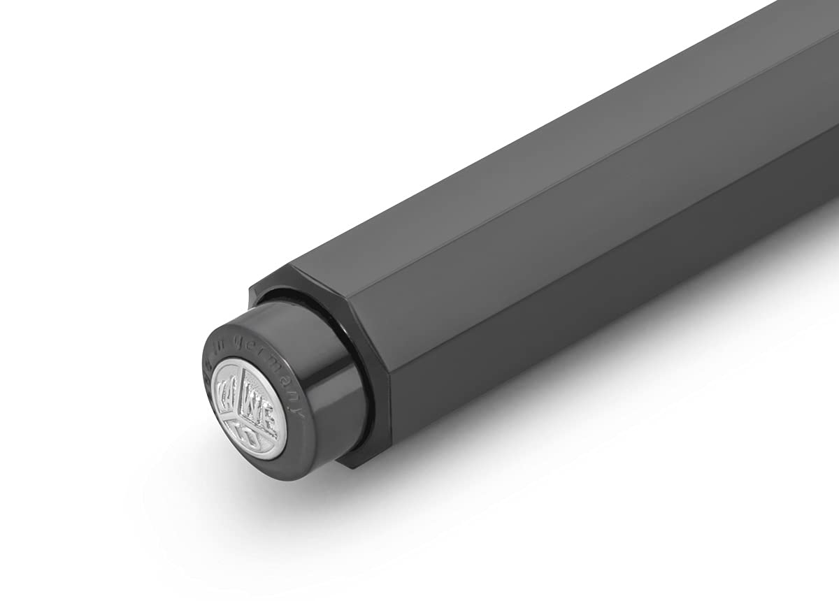 Kaweco SKYLINE SPORT Ball Pen Grey I Retractable Ballpoint Pen with a Standard D1 Refill 10.5 cm