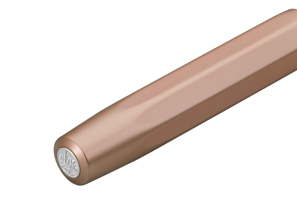 Kaweco AL SPORT Rollerball Rosé Gold I Gel/Ballpoint Pen Including 0.7 mm Rollerball Pen Refill in