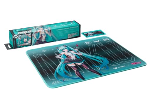 ASUS TUF Gaming P1 Hatsune Miku Edition Portable Gaming Mouse Pad, 10” x 8”