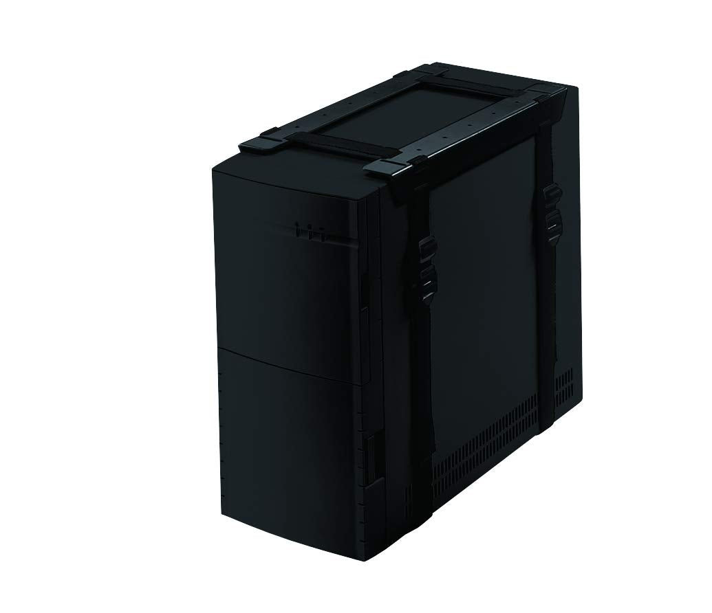 Newstar CPU-D025BLACK Under Desk PC Mount (Suitable PC Dimensions - Height: 3-60 cm/Width: 8-70 cm)