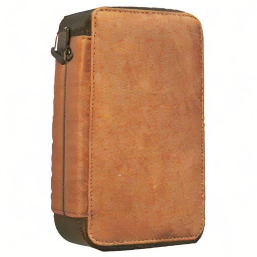 Speedball Art Products Genuine Leather Storage Case for Pencils, Markers, Pens and Art Supplies