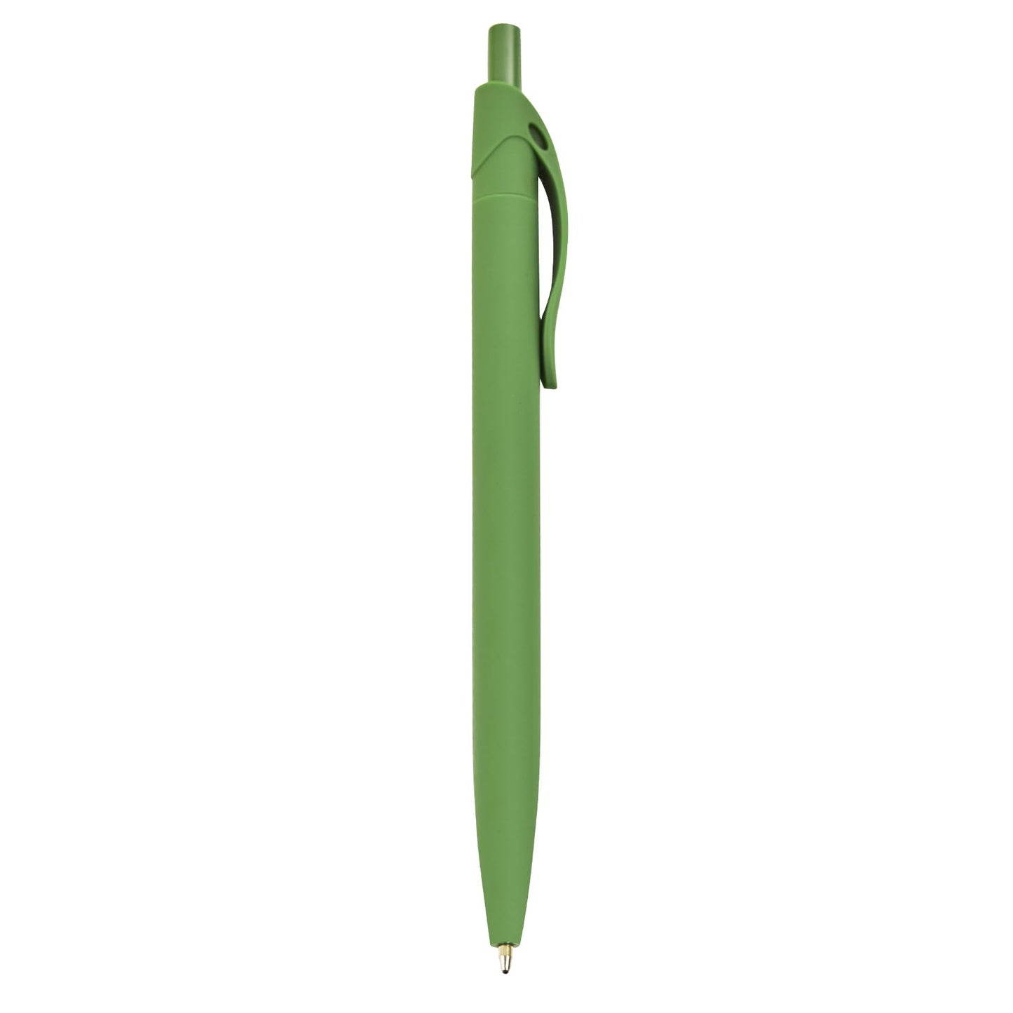 Wiaziert BallPoint Pens, 100 Pack (BLACK Ink),Bulk Pens, Green Barrel,Click Pens for Office Home