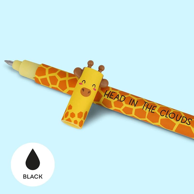 LEGAMI - Set of 19 Erasable Gel Pens with Thermosensitive Erase Ink, Range of ink colours & barrel
