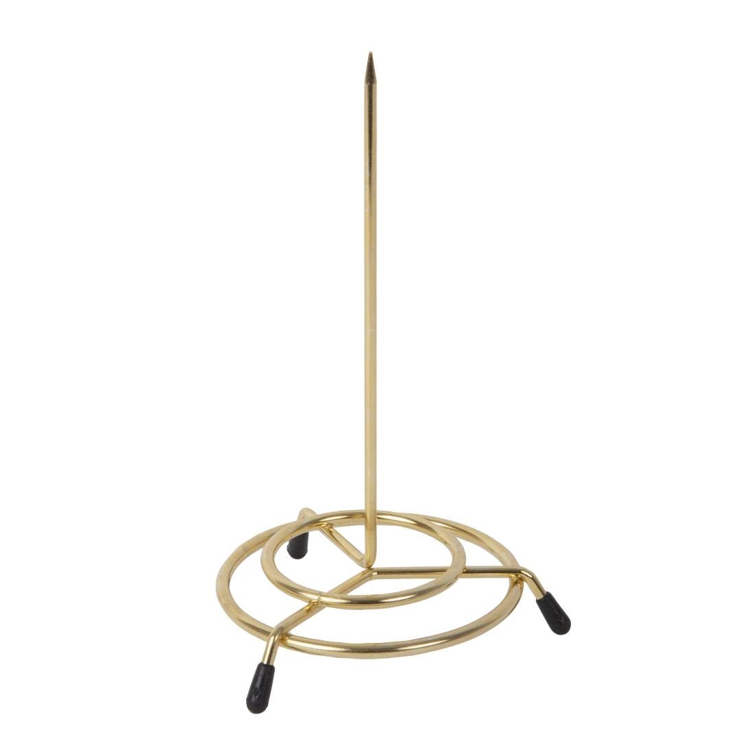 Contacto Receipt Skewer Made of Chrome Wire