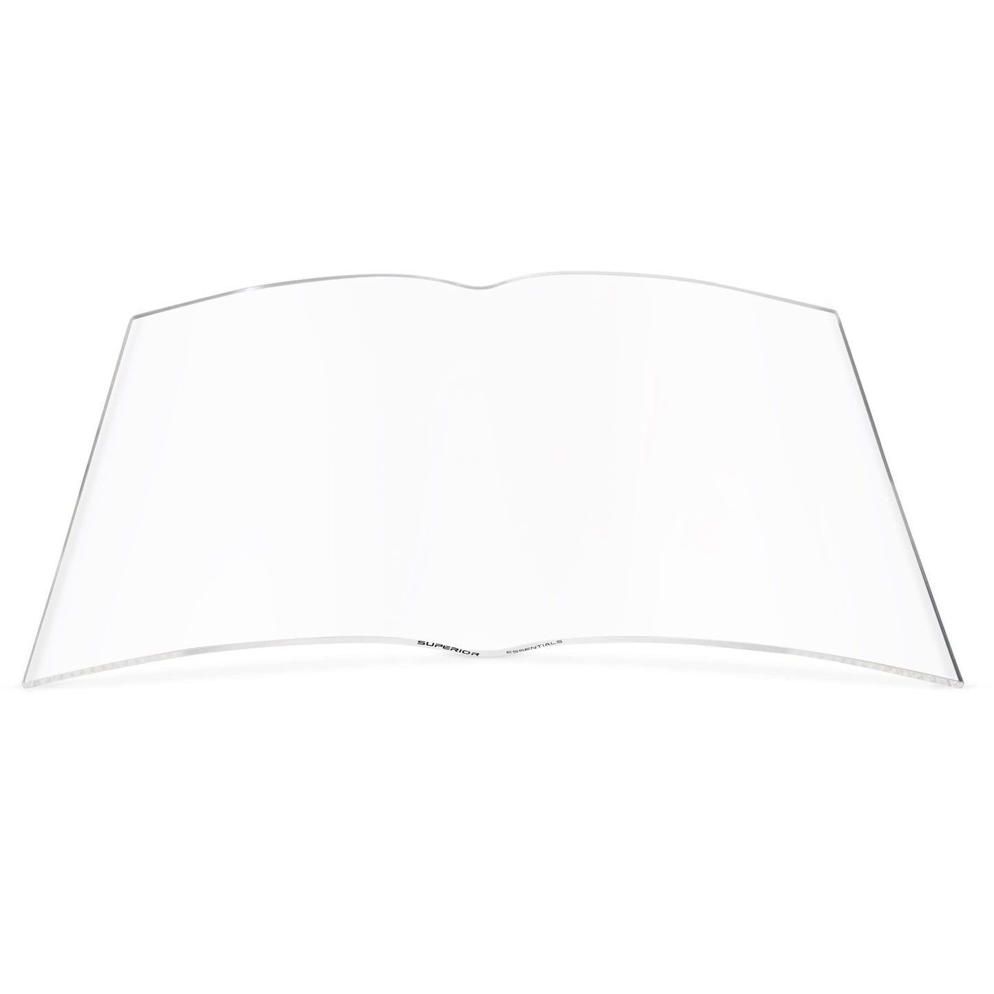 Superior Essentials Clear Transparent Book Protector/Page Holder (Large Book/Magazine Size-16.5"