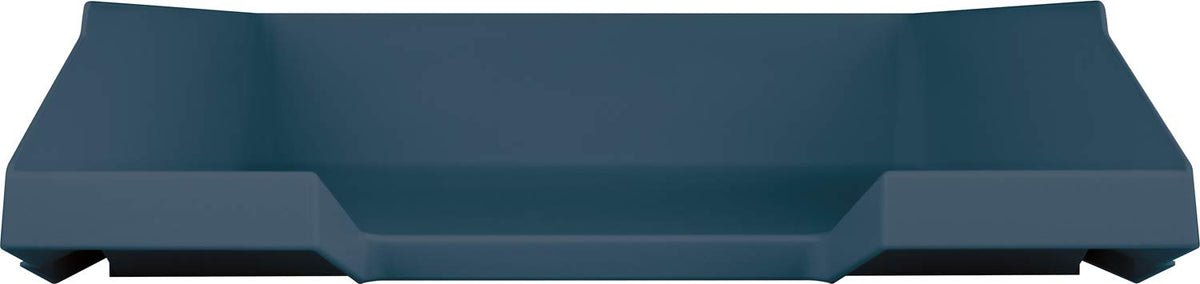 Helit The Green Staff Letter Tray DIN A4-C4 Recycled Plastic Blue Angel Certified Pack of 1 Blue