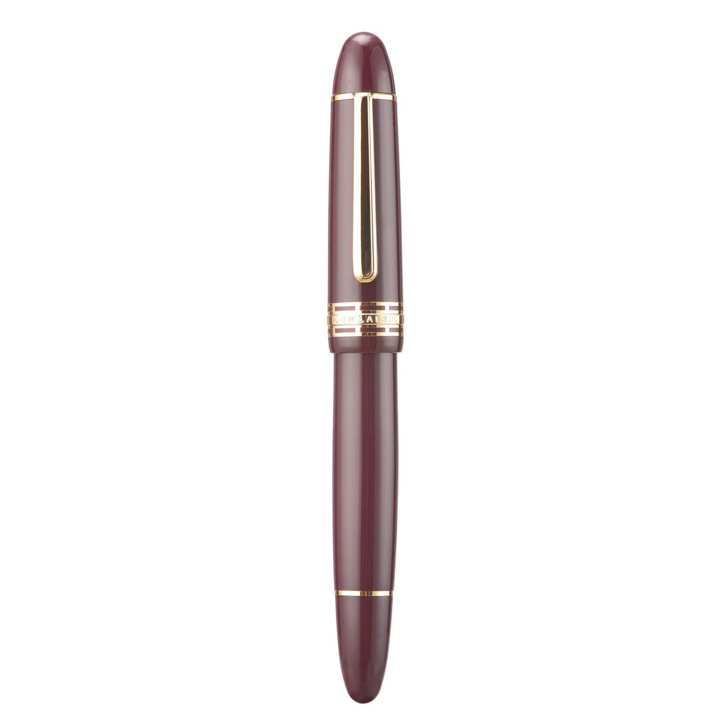Wikult Yongsheng Junlai 630 Acrylic Fountain Pen, Size 8 Medium Nib with Piston Filling System