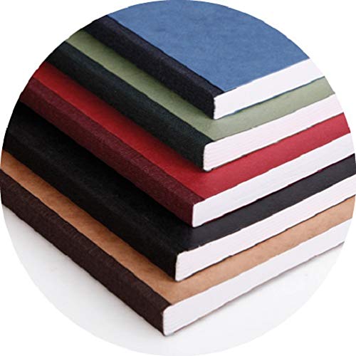 Clairefontaine - Ref 791402C - Age Bag Clothbound Notebook (192 Pages) - A4 Size, Plain Rulings
