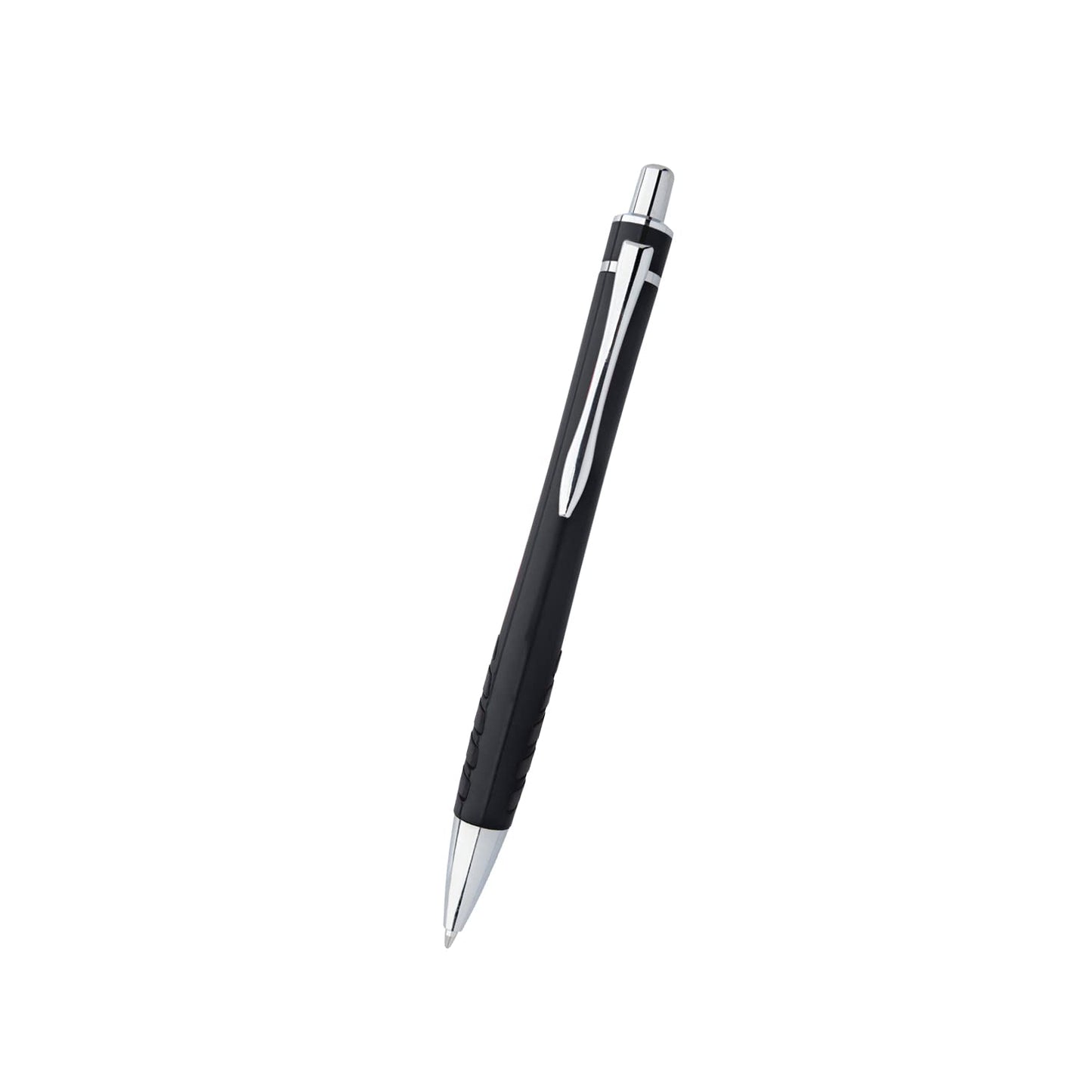 ExpressDesigns™ - Your Name or Imprint on our Custom Printed Addison Ballpoint Pen - Rubber Grip