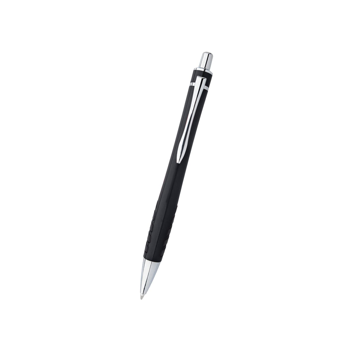 ExpressDesigns™ - Your Name or Imprint on our Custom Printed Addison Ballpoint Pen - Rubber Grip