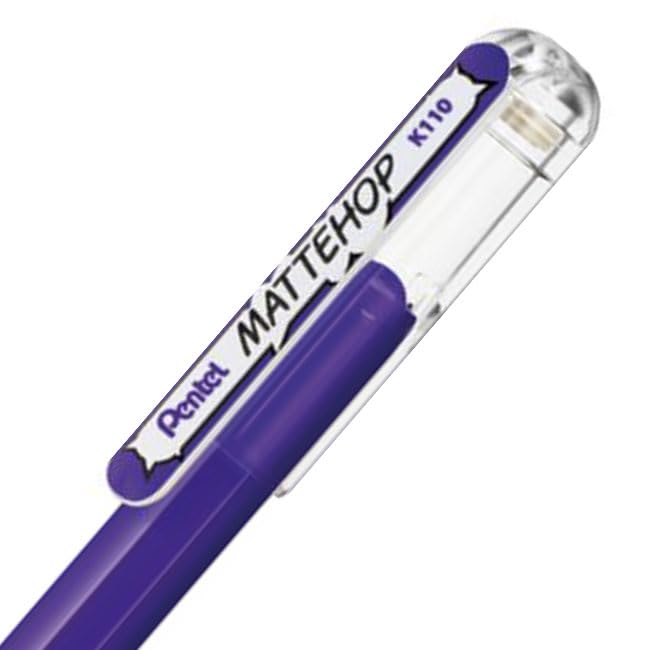 Pentel Matte Hop Original + Sweet Color Ballpoint Pen, 14 Colors K110-V14ST