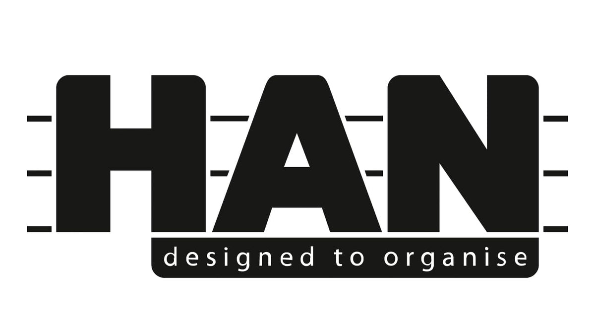 HAN 1021, Labelling Clip for Professionally Labelling Letter Trays, Drawer Sets and Magazine Files.