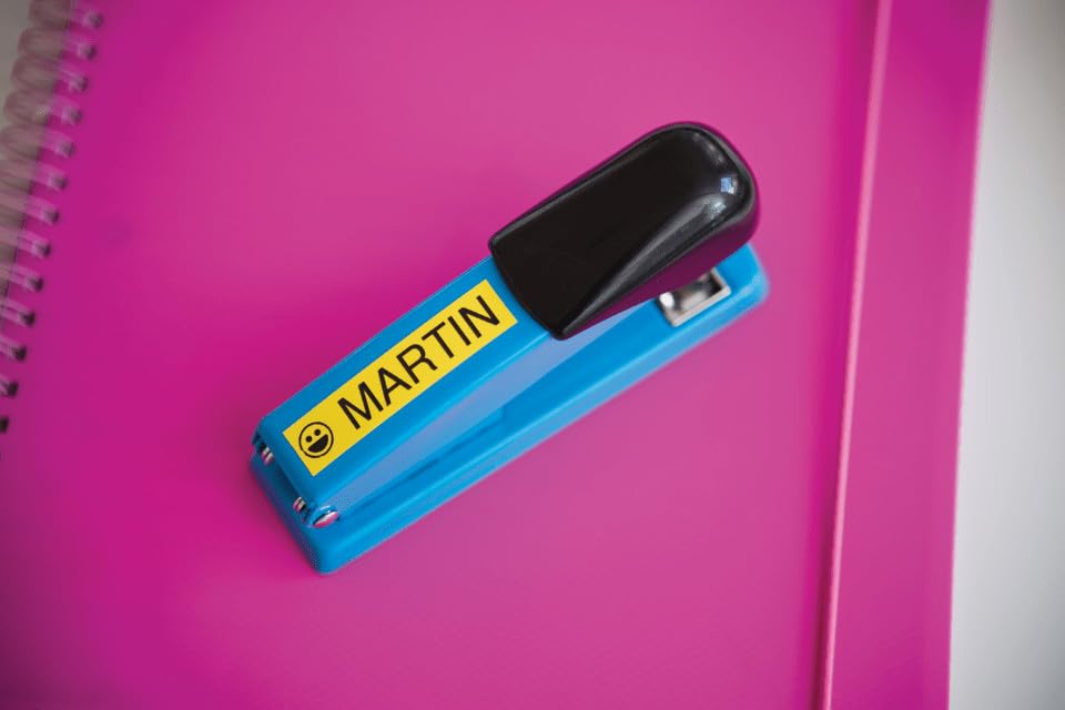 Brother TZ641 3/4in Labeling Tape (26.2ft, Black on Yellow)