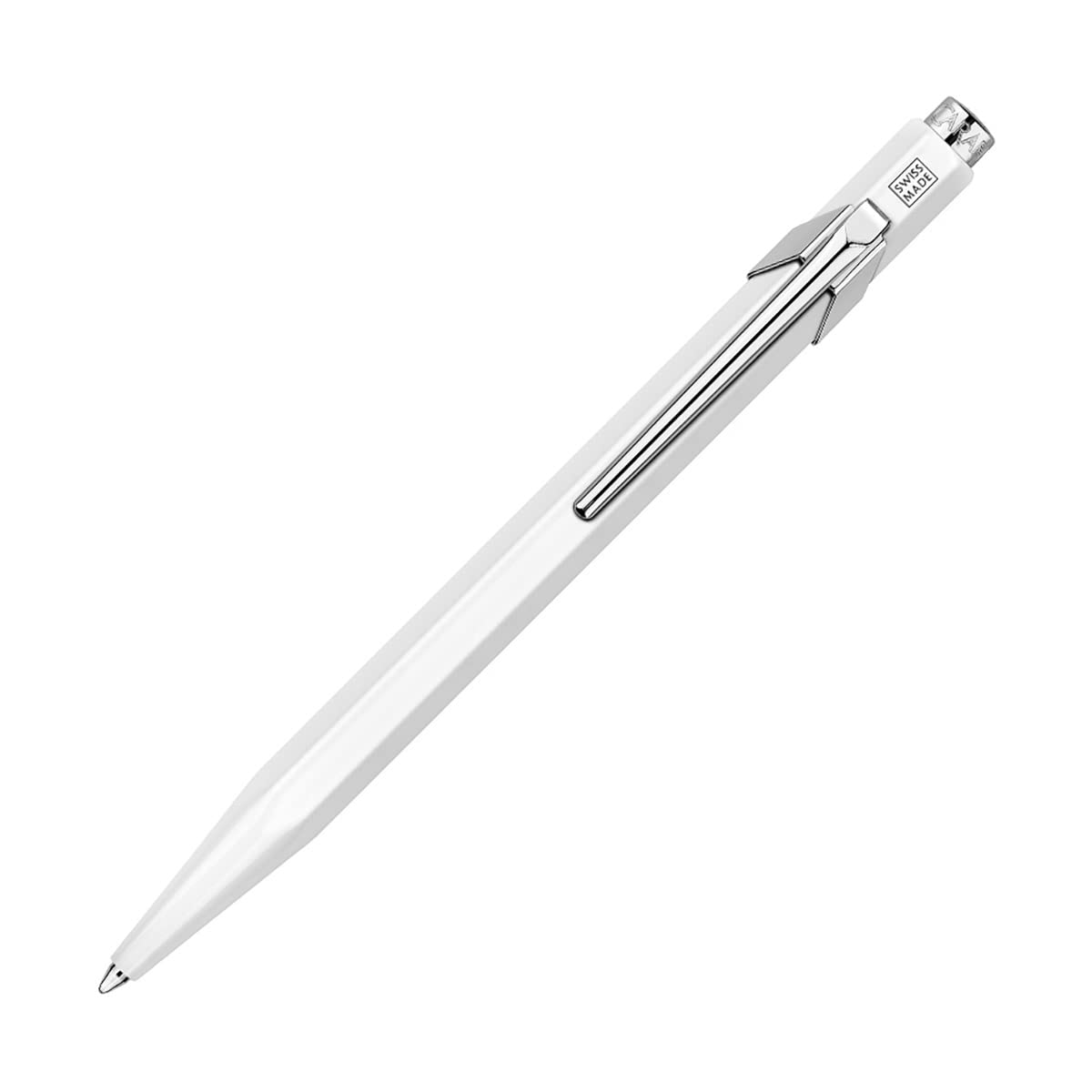CREATIVE ART MATERIALS Caran D'ache Ballpoint Pen Metal White (849.001)