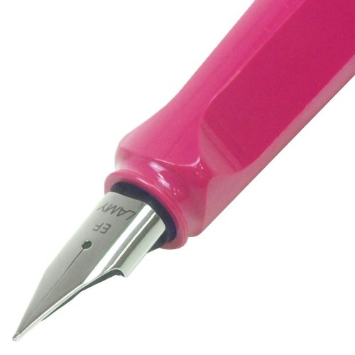 LAMY Safari Pink Fountain Pen EF L13P-EF