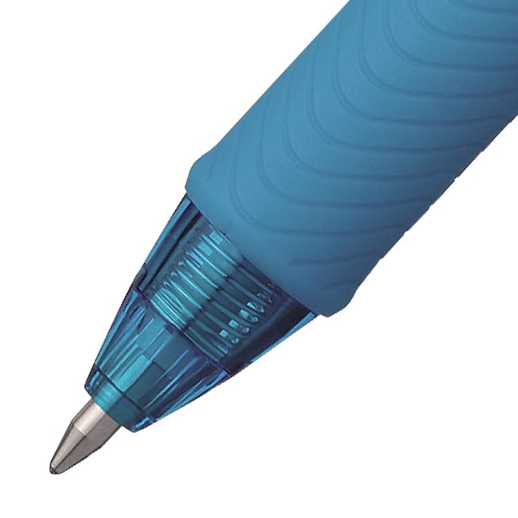 Pentel EnerGel X Gel Rollerball Pen, 0.7mm Tip, Turquoise ink (One Pen)
