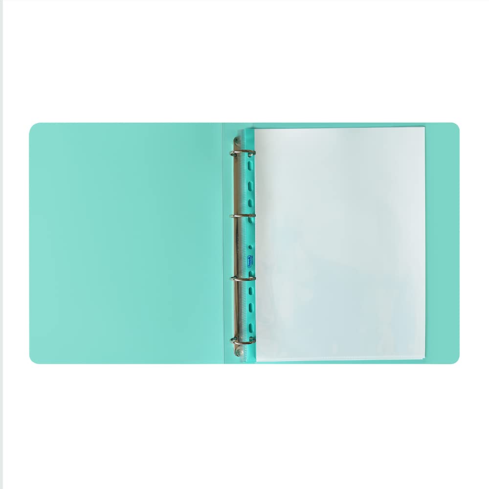 Favorit P@STEL 400116635 Ring Binder Polypropylene 22 x 30 cm 4 Round Rings Diameter 15 mm Light