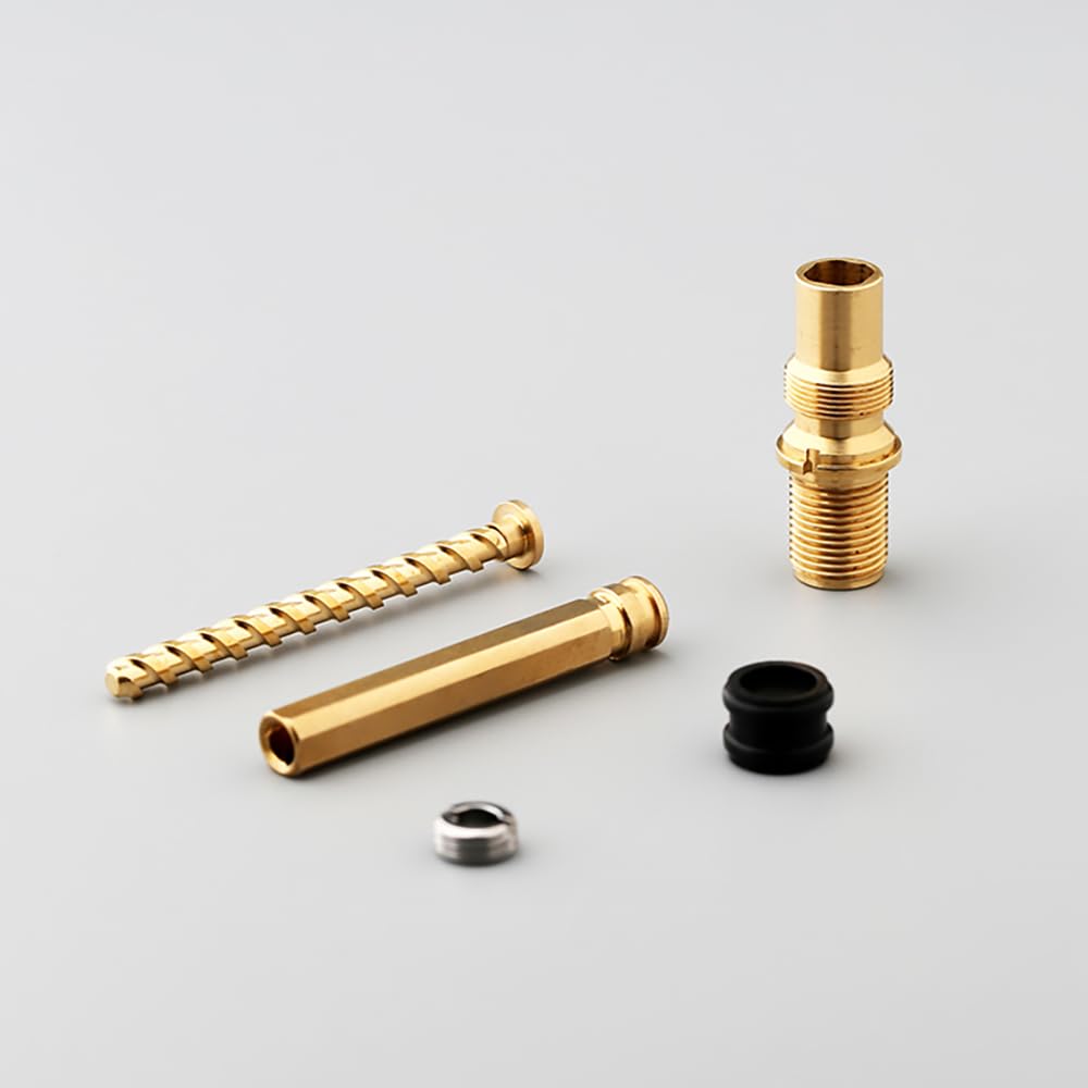 erofa Majohn P139 Fine Nib Resin Fountain Pen, Brass Piston System Large Capacity Writing Pen with