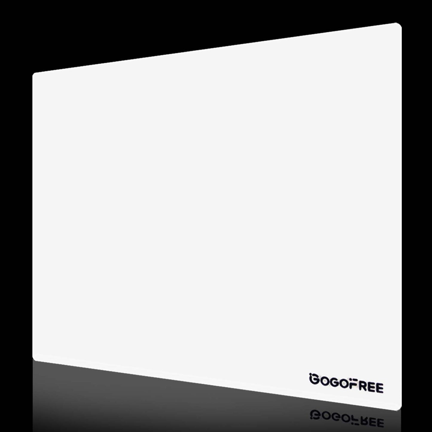 Glass Gaming Mouse Pad, Professional Esport Tempered Glass Mouse Pad Ultra-Smooth Micro-Etched