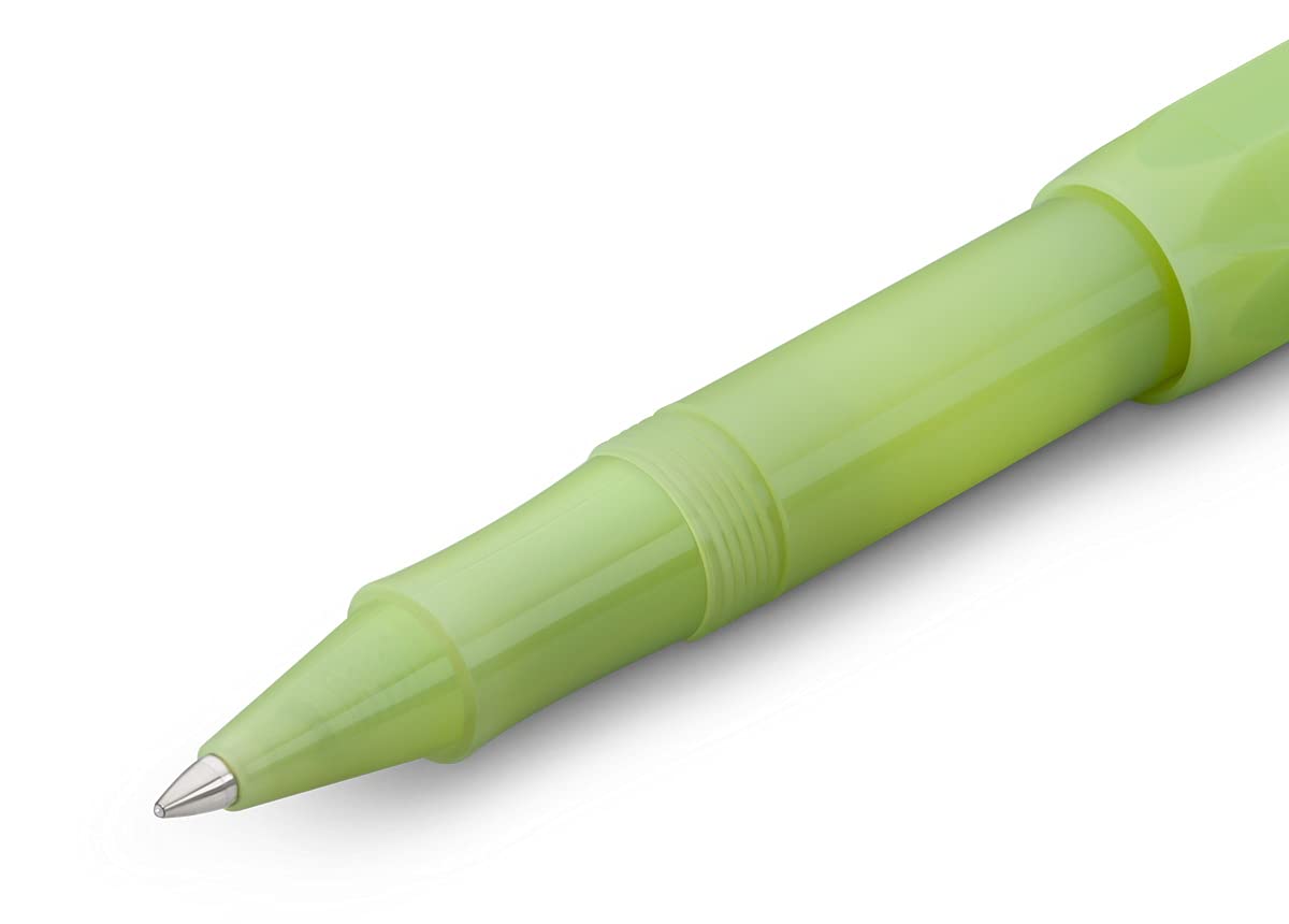 Kaweco FROSTED SPORT Rollerball Fine Lime I Gel/Ballpoint Pen Including 0.7 mm Refill I in Pastel